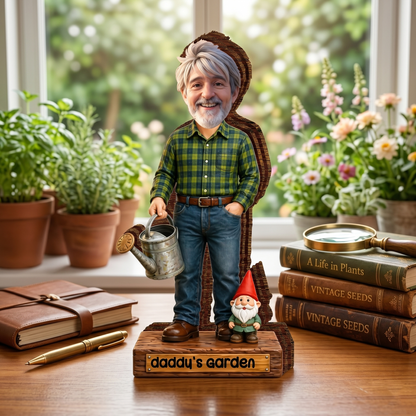 Custom 3D Cartoon Style Gnome Block